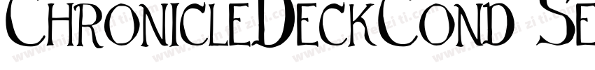 ChronicleDeckCond Semi字体转换
